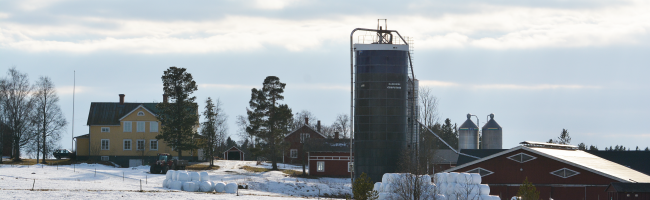 Gård i vinterskrud